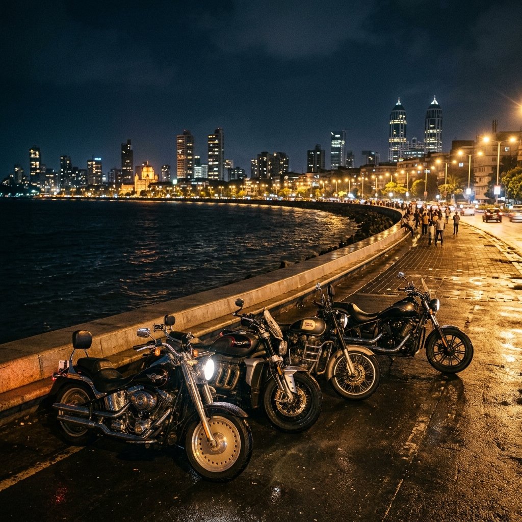 Midnight Cruise: Marine Drive Lights